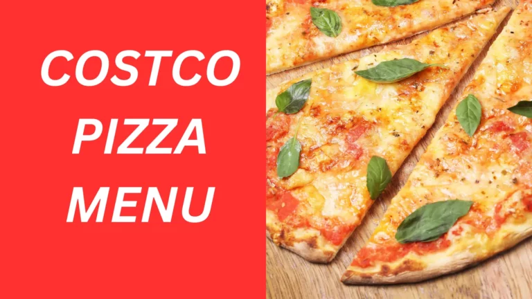Costco Pizza Menu Prices