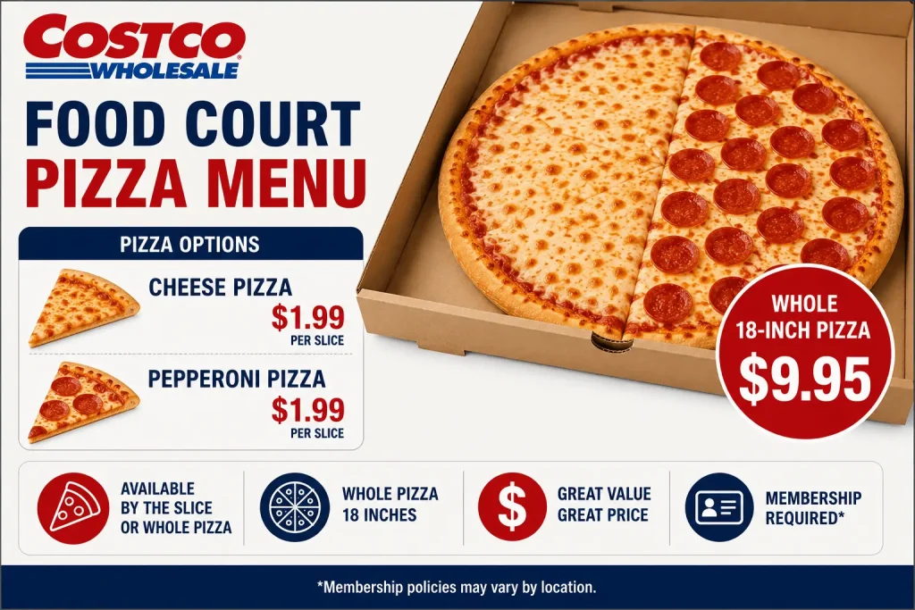 Costco Food Court Pizza Prices
